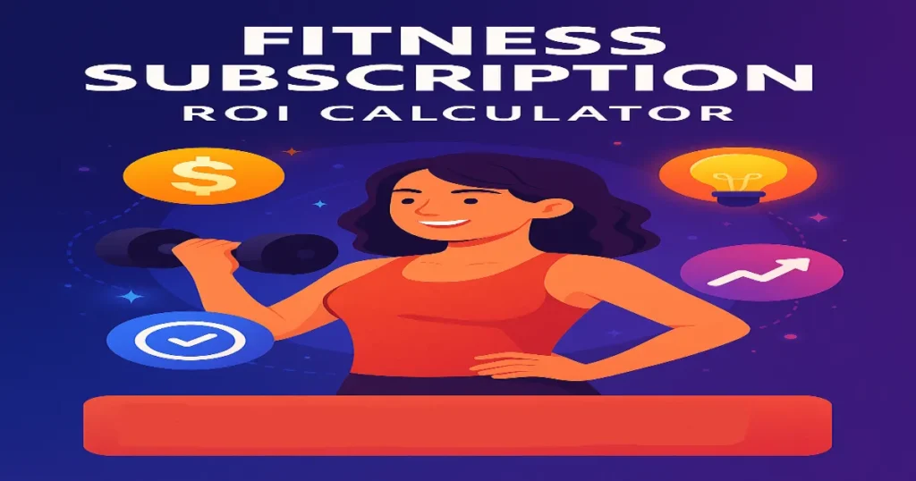 Fitness Subscription ROI Calculator Free 2025