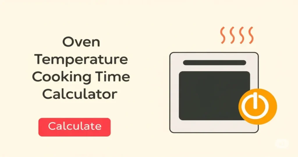 Oven Temperature Cooking Time Calculator Free Online 2025