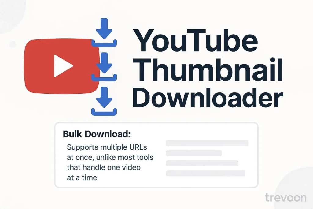 Advanced YouTube Thumbnail Downloader