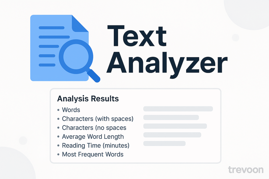 Text Analyzer ToolKit