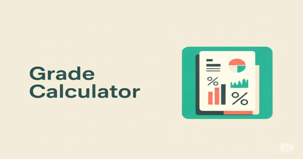 Grade Calculator Tool Showing Percentage and Grade