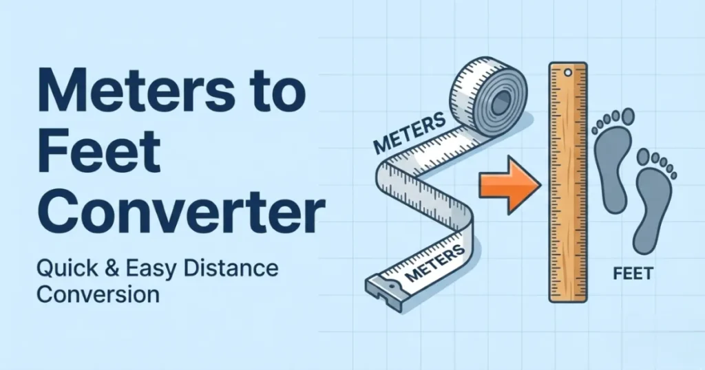 Meters to Feet and Feet to Meters converter