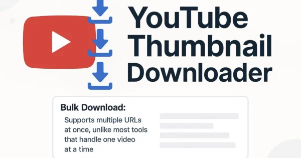 Advanced YouTube Thumbnail Downloader