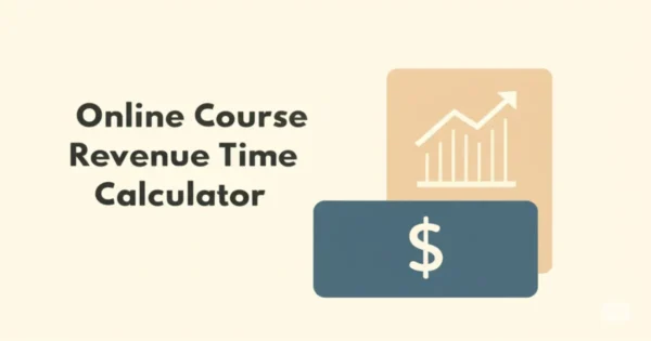 Online Course Revenue Calculator
