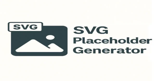 SVG Placeholder Image Generator